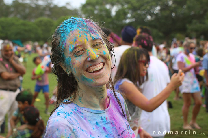 Bronwen at Brisbane Holi Celebrations