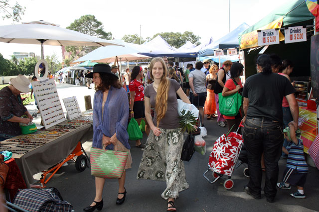 Bronwen at the West End Green Flea Markets