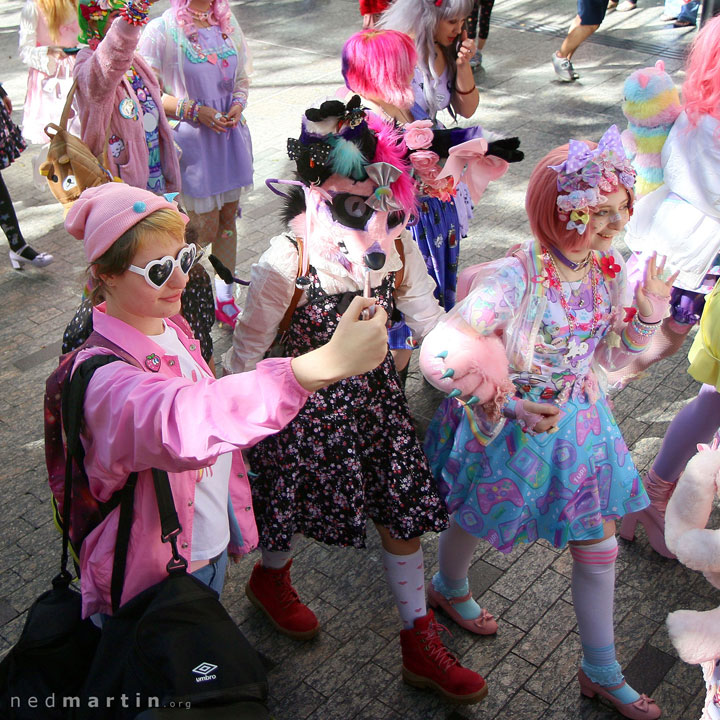 The Brisbane Harajuku Fashion Walk 2017, Queen Street Mall