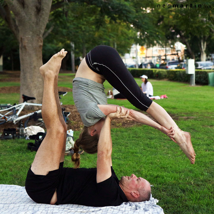 Bronwen, Acro at New Farm Park