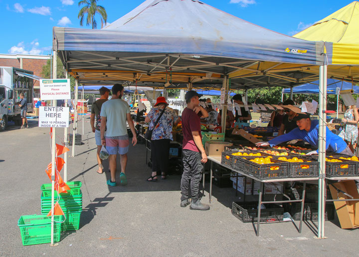 Davies Park Markets, West End, Brisbane