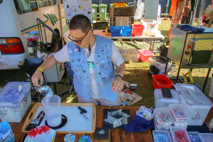 Defy Design Plastic Revolution, Island Vibe Festival 2019, Stradbroke Island