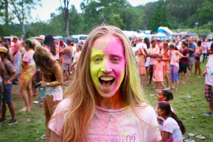 Bronwen, Brisbane Holi - Festival of Colours, Rocks Riverside Park, Seventeen Mile Rocks