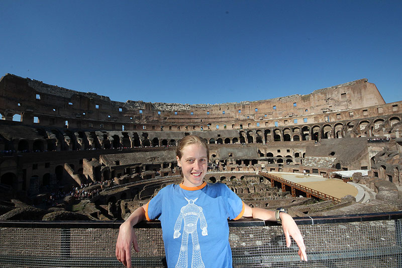 Bronwen, The Colosseum, Rome, Italy