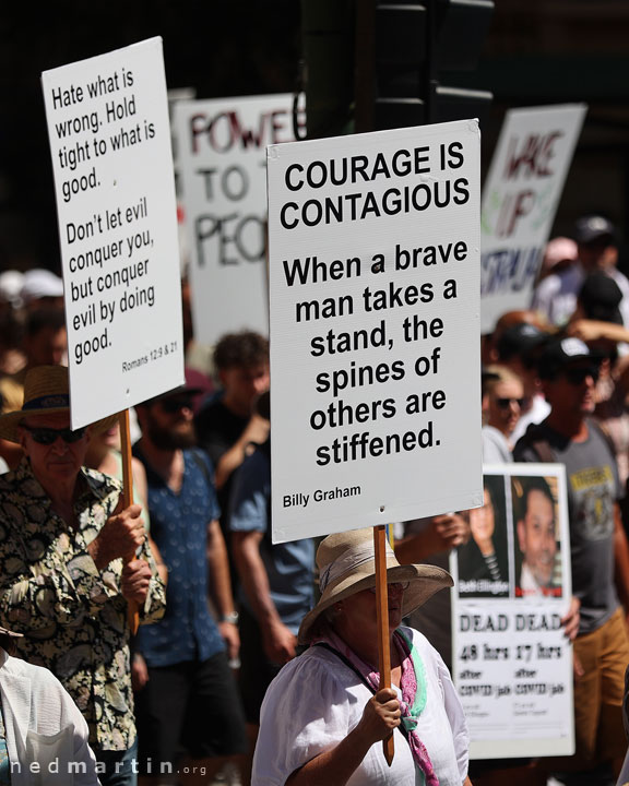 Freedom Rally, Brisbane