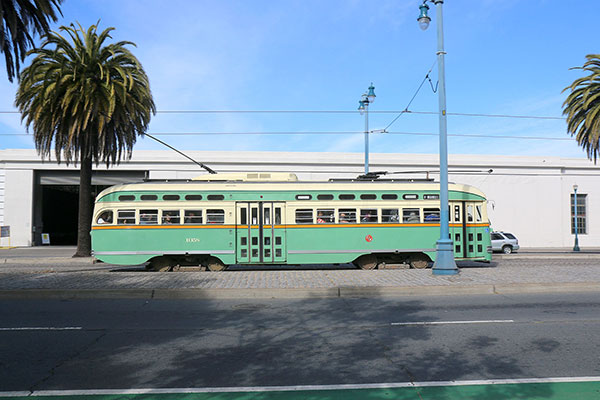 A San Francisco tram