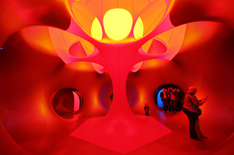 The Exxopolis Luminarium, South Bank