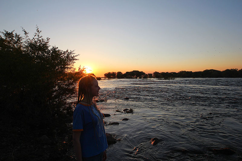 Bronwen, Kasane, Botswana