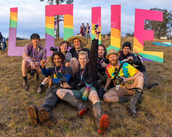 Photographer's Group Shot, Jungle Love Festival 2022