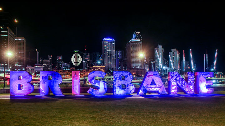 The Brisbane Sign, South Bank