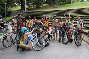 World Naked Bike Ride, Brisbane