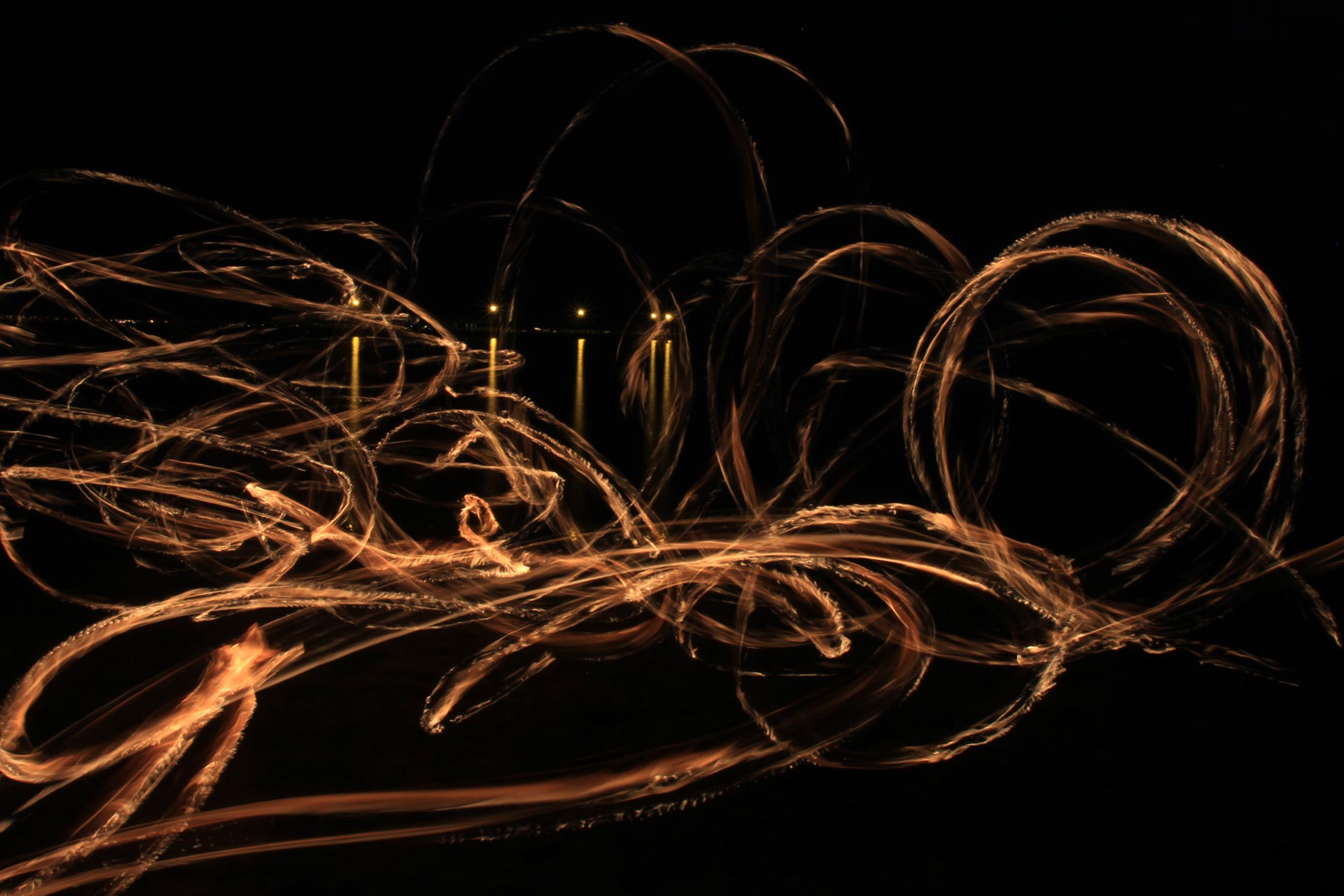 Crazed fire twirlers