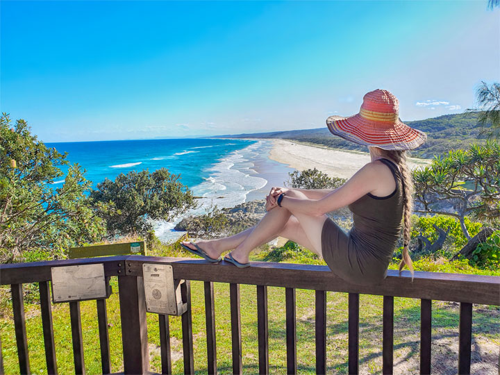 Bronwen at Point Lookout