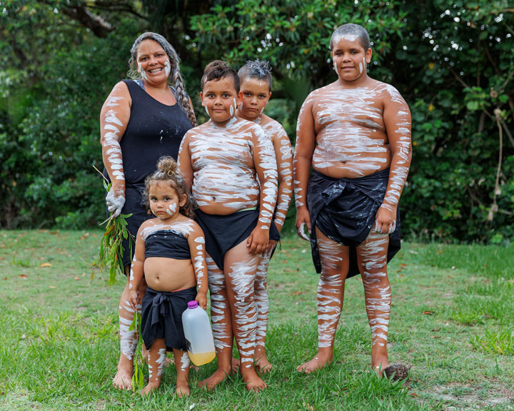 Quandamooka Dancers, Micro Island Vibe Festival, Stradbroke Island