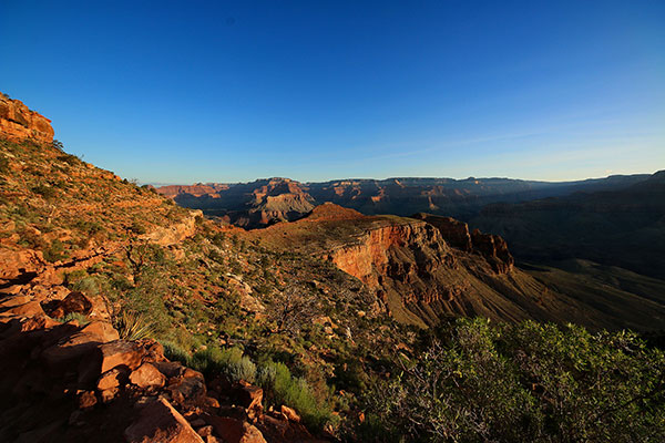 Bronwen’s walk down into the Grand Canyon