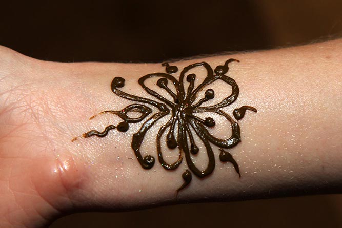 Bronwen’s henna at the Indian Independence Day Festival, Fortitude Valley