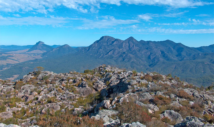 Bushwalk up Mt Maroon