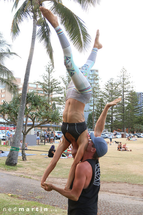 Chase Erbacher & Anicia Touraine Andersson at Justins Park, Burleigh Heads