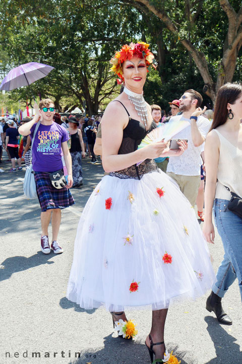 Brisbane Pride March, Brunswick St, Fortitude Valley