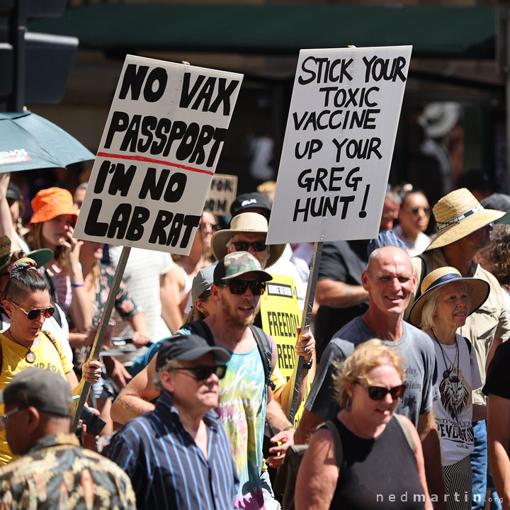 Freedom Rally, Brisbane