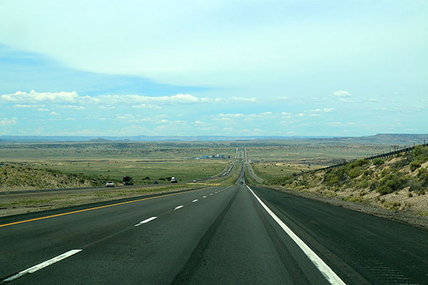 More, seemingly endless, highway