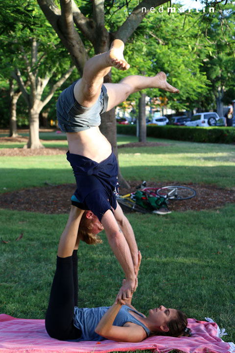 Acro at New Farm Park