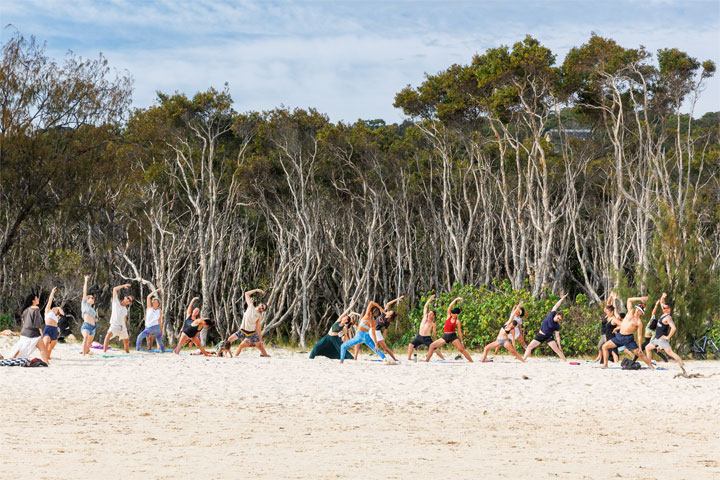 Liquid Bliss Yoga, Micro Island Vibe Festival, Stradbroke Island