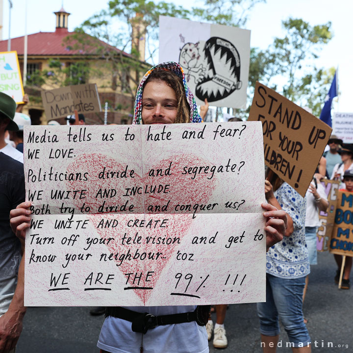 Freedom Rally, Brisbane