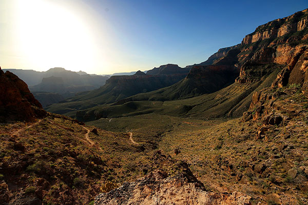 Bronwen’s walk down into the Grand Canyon