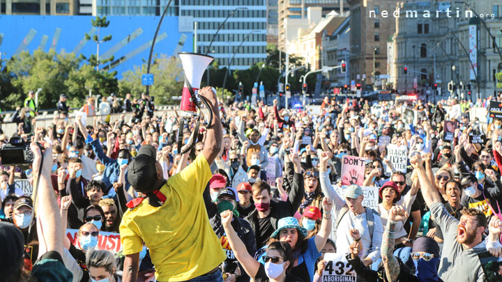 Stop Black Deaths in Custody Protest, Brisbane