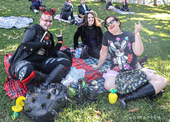 The Brisbane Gothic and Alternative Picnic 2021, Roma St Parklands, Brisbane