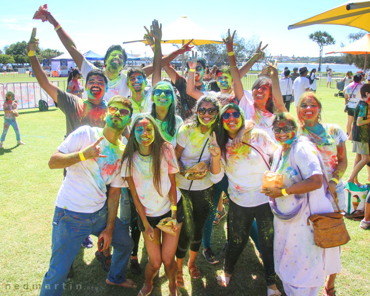 Gold Coast Colour Festival HOLI, Broadwater Parklands