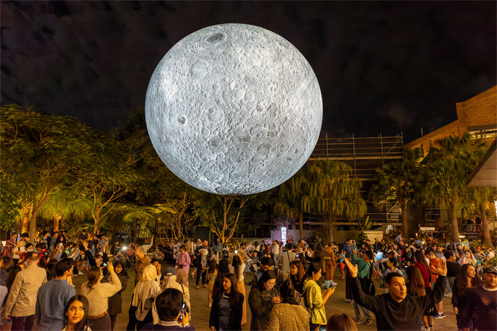 Museum of the Moon, Brisbane Festival, West Village, West End