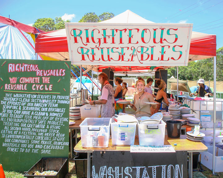 Sustainability Department, Island Vibe Festival 2018, Stradbroke Island