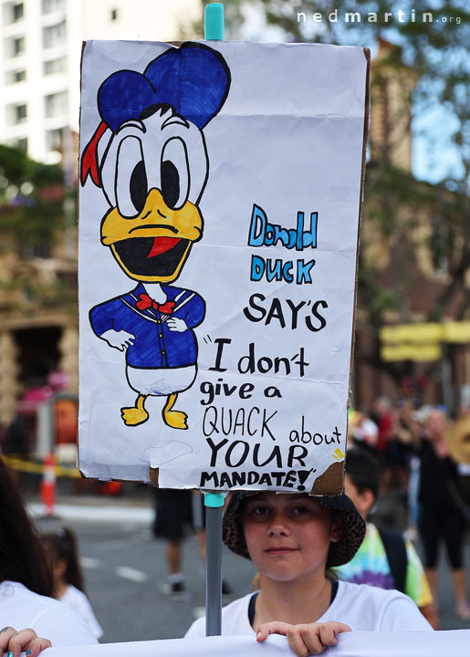 Freedom Rally, Brisbane