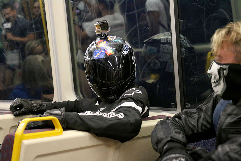 Brisbane No Pants Subway Ride