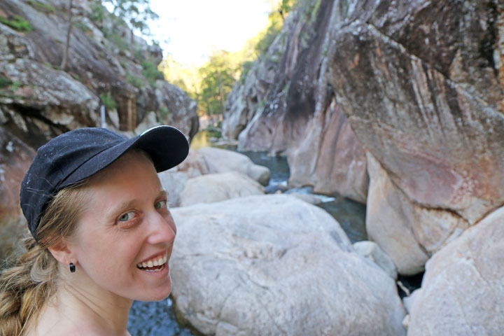 Bronwen at Lower Portals