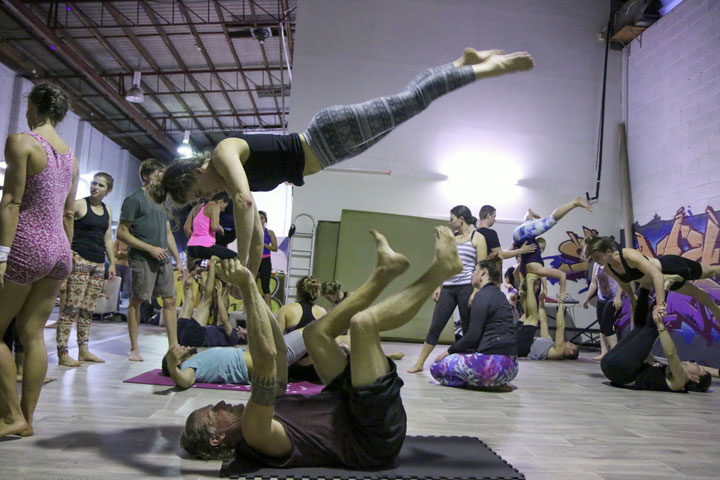 The Great Acro Exchange at Redstar Fitness Collective