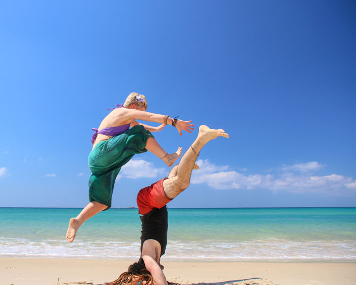 Skye & Hughie, The Beach, Island Vibe Festival 2018, Stradbroke Island