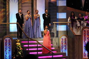 Silvie Paladino at The Lord Mayor’s Christmas Carols at Riverstage