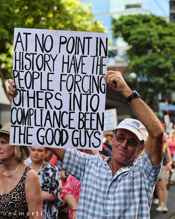 Freedom Rally, Brisbane