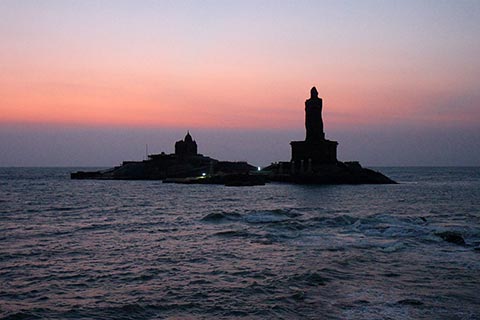 Sunrise over Cape Comorin