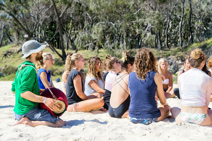 Yoga With Stef, Beach, Island Vibe Festival
