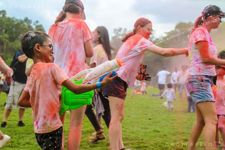 Brisbane Holi - Festival of Colours, Rocks Riverside Park, Seventeen Mile Rocks