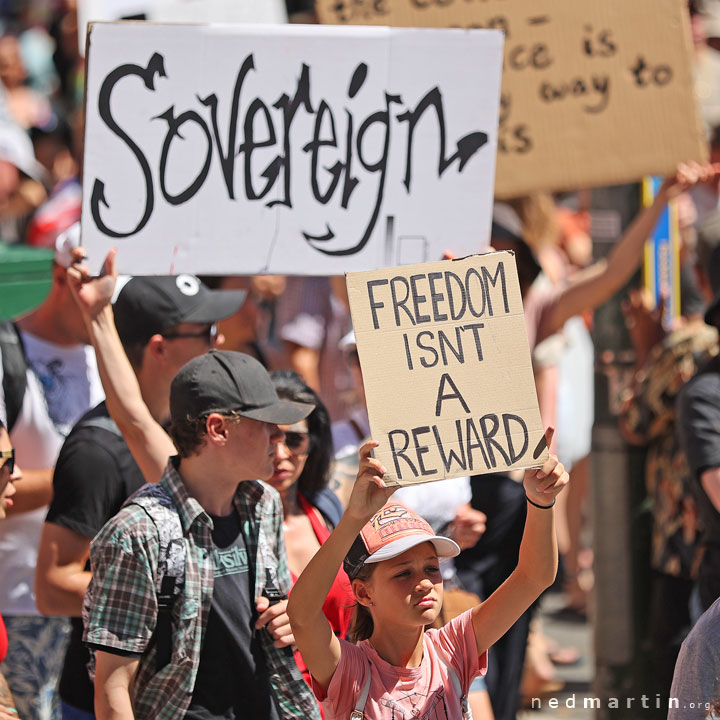 Freedom Rally, Brisbane