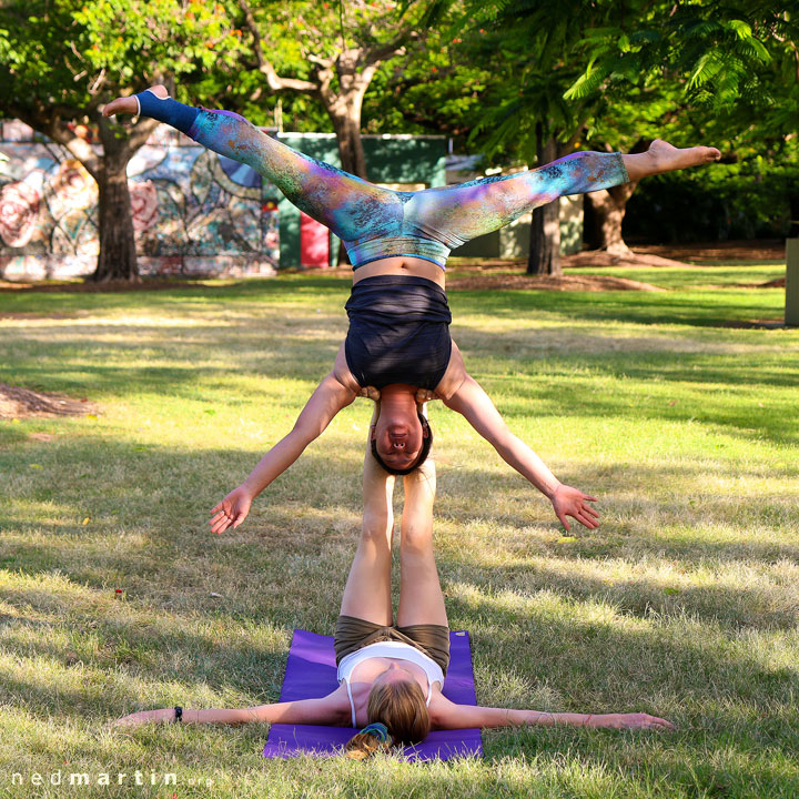 Bronwen, Acro at New Farm Park