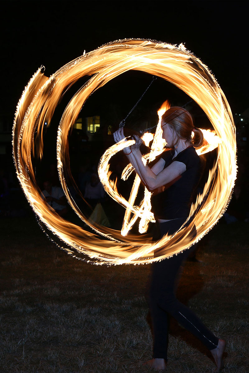 Bronwen, West End Fire Festival