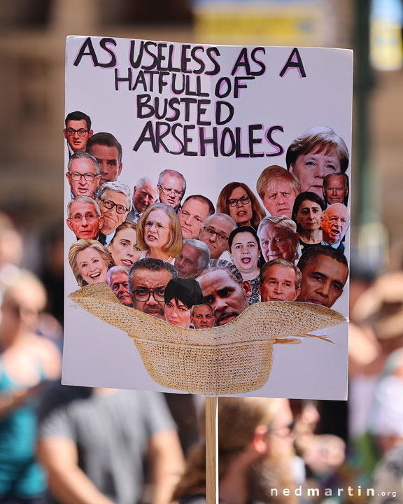 Freedom Rally, Brisbane