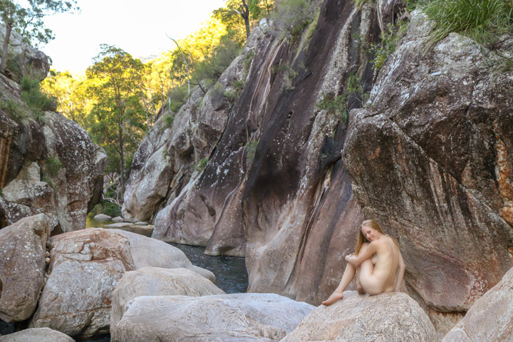 Bronwen at Lower Portals