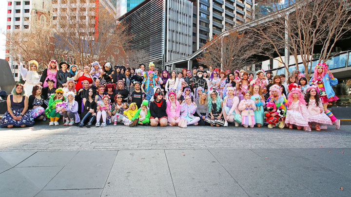 The Brisbane Harajuku Fashion Walk 2019, King George Square